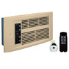 208V 1750W Fan Driven Electronic Wall Heater Almondine