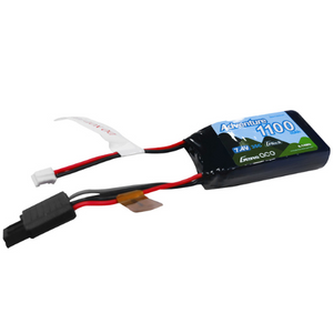 Gens Ace 1100mAh 2S1P 7.4V G-Tech Adventure Lipo Battery Pack With JST-PHR Plug GEA112S35JGT
