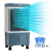 84° Oscillating Swamp Cooler 5 Gal Portable Air Cooler for 550 Sq.ft Indoor & Outdoor