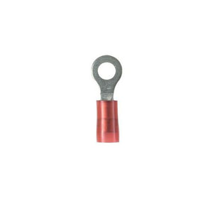 18-22 AWG Ring Terminal Red PN18-6R-C (Pack Of 100)