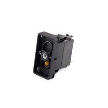 20A 12VDC SPST Amber LED Illuminated Rocker Switch V2D2AN01-00000-000
