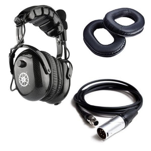 Passive Attenuation Carbon Fiber Pilot’s Headset J1