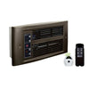 208V 1750W Fan Driven Electronic Wall Heater Oiled Bronze