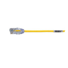 1 Meter 28 AWG UTP Patch Cord Yellow UTP28SP1MYL