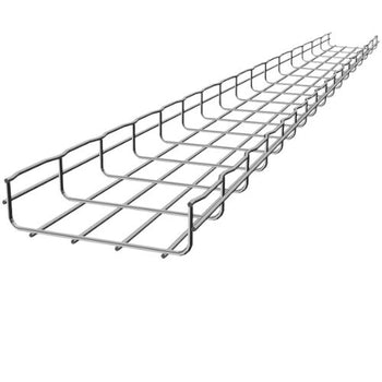 U-Profile Electro Zinc Carbon Steel Wire  mesh Cable Tray CF105/300EZ