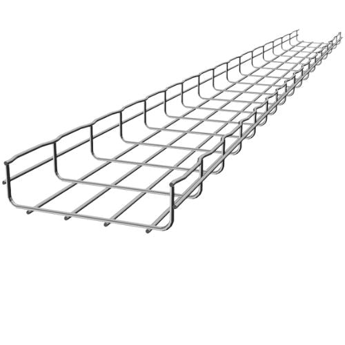 U-Profile Electro Zinc Carbon Steel Wire  mesh Cable Tray CF105/300EZ