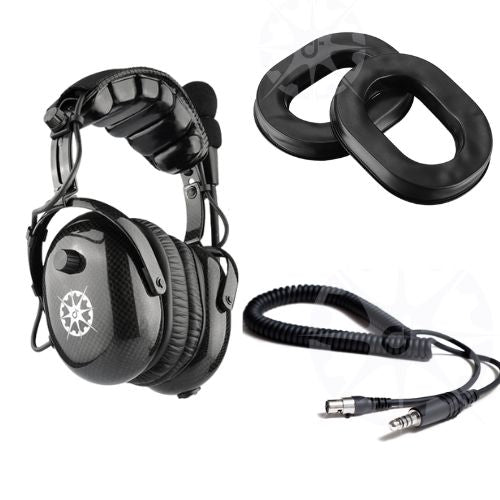 Passive + Active Carbon Fiber Pilot’s Headset J1