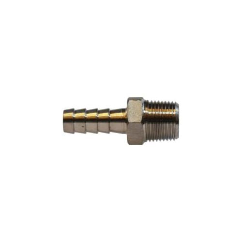 3 Hose Barbed x 3 MIP Stainless Steel Hose Barb Fitting Adapter 973990