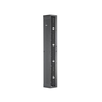45RU 10 Inch Vertical Single Sided Manager Black PR2VFD10