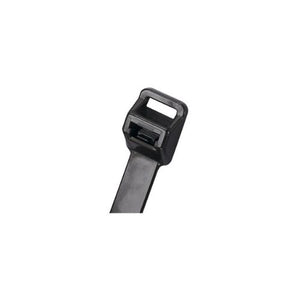 9 Inch Releasable Lashing Cable Tie Black PRT2EH-C0 (Pack Of 1000)