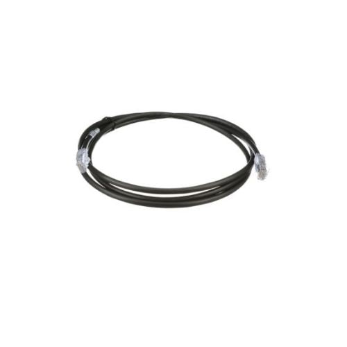 2.5 Meter 24 AWG UTP Patch Cord Black UTP6AX2.5MBL