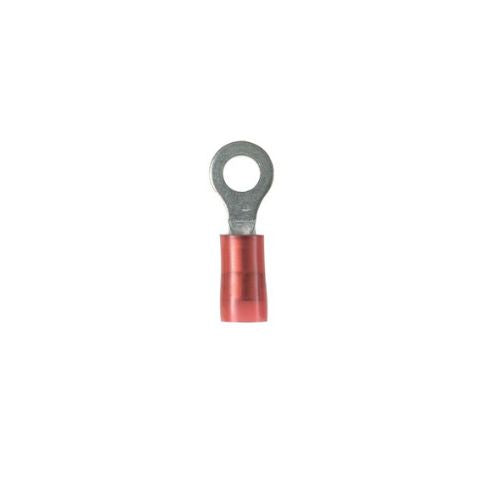 22-18 AWG Ring Terminal Red PN18-56R-C (Pack Of 100)