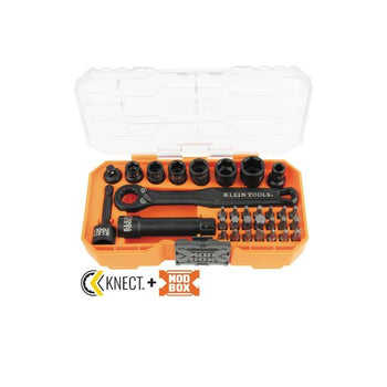 Drive Impact Rated Pass Through Socket Wrench Set 32 Piece 65300