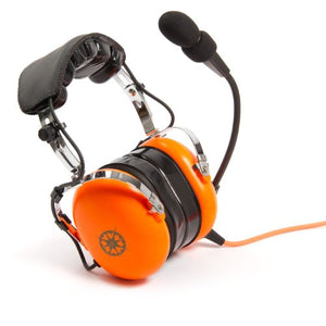 Ground Crew Headset With Cable Hardwired To The Headset GS1