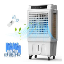 135° Oscillating Swamp Cooler 9 Gal Portable Air Cooler for 950 Sq.ft Indoor & Outdoor