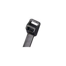 22.2 Inch Releasable Lashing Cable Tie Black PRT6EH-C0 (Pack Of 100)