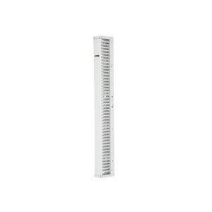45RU 6 Inch Vertical Single Sided Manager White PR2VFD06WH