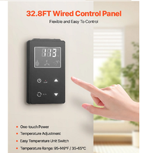 5.3 Gal 120,000 BTU Outdoor Tankless Gas Boiler With Smart Temperature Control JSW38-20L-A