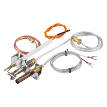 Complete Natural Gas Fireplace Pilot Assembly Compatible with Heatilator Models for OE 4021-732