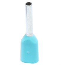 22 AWG TEAL INSULATED COPPER WIRE TWIN END FERRULE (Pack of 500) - V30AE006564