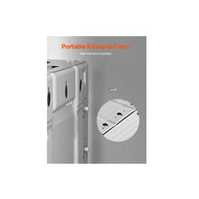 10L Outdoor Propane Water Heater With Portable Tankless Design 68,000 BTU White TMYD-01020120