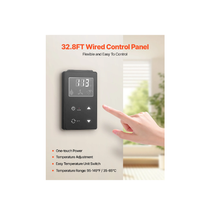 Calentador de agua a gas sin tanque de 8 galones y 191 000 BTU para exteriores, de alta eficiencia, color gris plateado, JSW56-30L-A