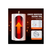 70L Capacity Tankless Wall Mounted Electric Hot Water Heater With Digital Display FJI-POR-70S2
