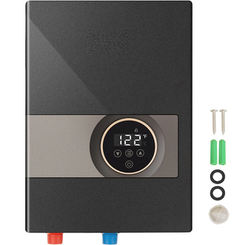 Calentador de agua eléctrico multiusos de 8 kW para cocina y baño con pantalla digital JN08
