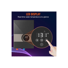 Calentador de agua eléctrico multiusos de 8 kW para cocina y baño con pantalla digital JN08