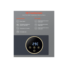 Calentador de agua eléctrico instantáneo inteligente de 36 kW con bloqueo de seguridad para niños JN36