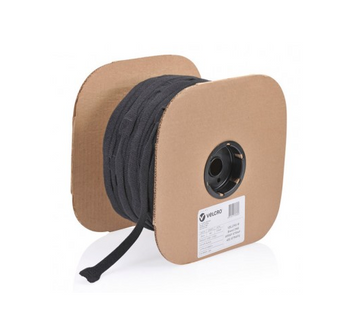 ONE-WRAP ULTRA-MATE STRAPS 25mm x 300mm Black 450 Strap Roll VELCRO 170353