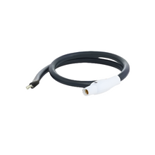 3 ft 4/0 Genflex Type W Pigtail Male/Female Cam Connector to Bare End