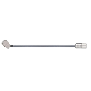 Igus MAT9920306 24 AWG 4P Female M23 12-Pin Angled 15-Pin Connector TPE Beckhoff ZK4724-0410-xxxx Resolver Cable