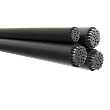 250' 500-500-500-350 Wofford Quadruplex Aluminum Conductor Underground Direct Burial 600V URD