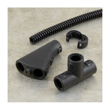 Black Hinged Y Fitting YPS121212