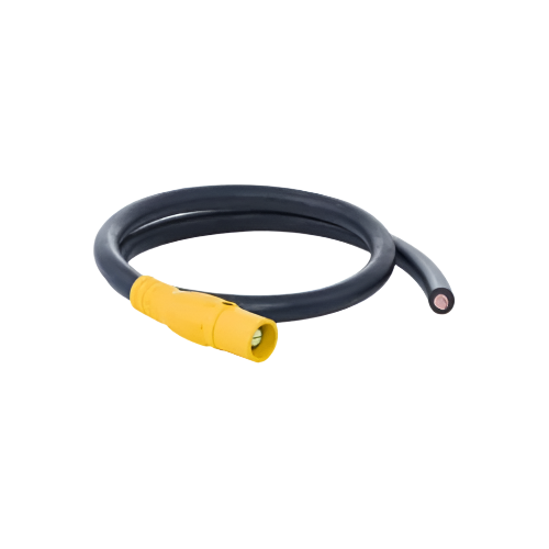 4/0 AWG Genflex Type W Power Cable CAM Connector to Bare End (75ft)