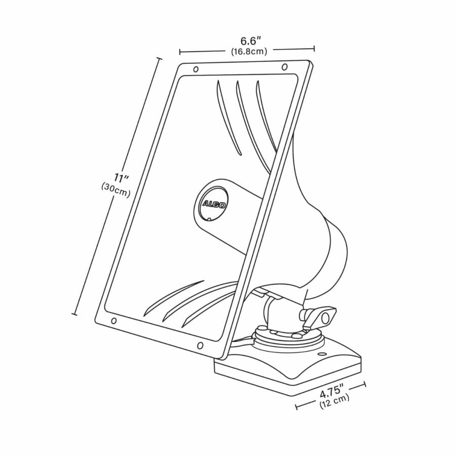 8186 Wideband IP Horn Speaker Informacast Enabled