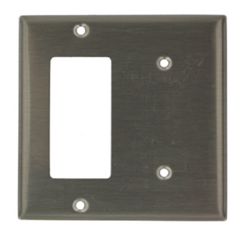2-Gang Decora Combination Wallplate S1426-N