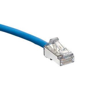 20 Ft Cat 6A High Flex Patch Cord 6.1 M Blue H6A10-20L