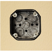 4 Inch Octagon Box 1-1/2 Inch Deep 4 Threaded Mounting Tabs 54151-DE (Pack of 50)