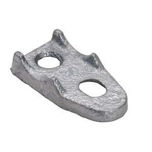 3 Inch EMT And Rigid Clamp Back Hot Dip Galvanized 488HDG (Pack of 10)