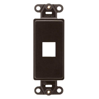 1 Port Quickport Decora Insert Brown 41641-B