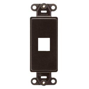 1 Port Quickport Decora Insert Brown 41641-B