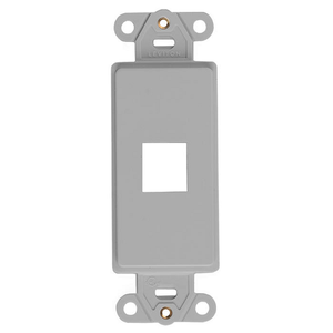 1 Port Quickport Decora Insert Gray 41641-GY