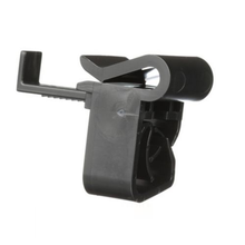 Edge Clip Perpendicular Cable Down UV Acetal Black UCCAD-C130 (Pack Of 100)