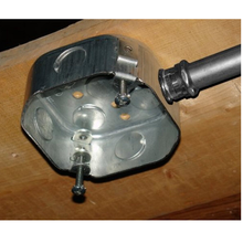 4 Inch Octagon Fan And Fixture Support Box 2-1/8 Inch Deep No Bracket 54171-FANNB (Pack of 30)