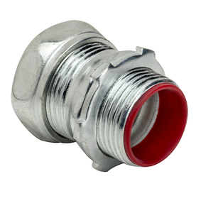1 Inch EMT Compression Connector Insulated Steel 653Si (Pack of 115)