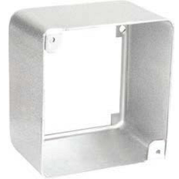 4 Inch Square Blank Extension Ring 2-1/8 Inch Deep No Knockouts 53171-BLNK (Pack of 25)