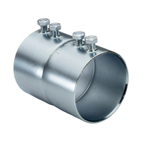 3 Inch EMT Rigid Set Screw Coupling Steel 648S (Pack of 12)