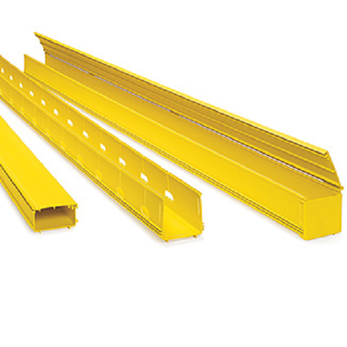 2x2 Slotted Duct With Cover Yellow S2DCT-DCS